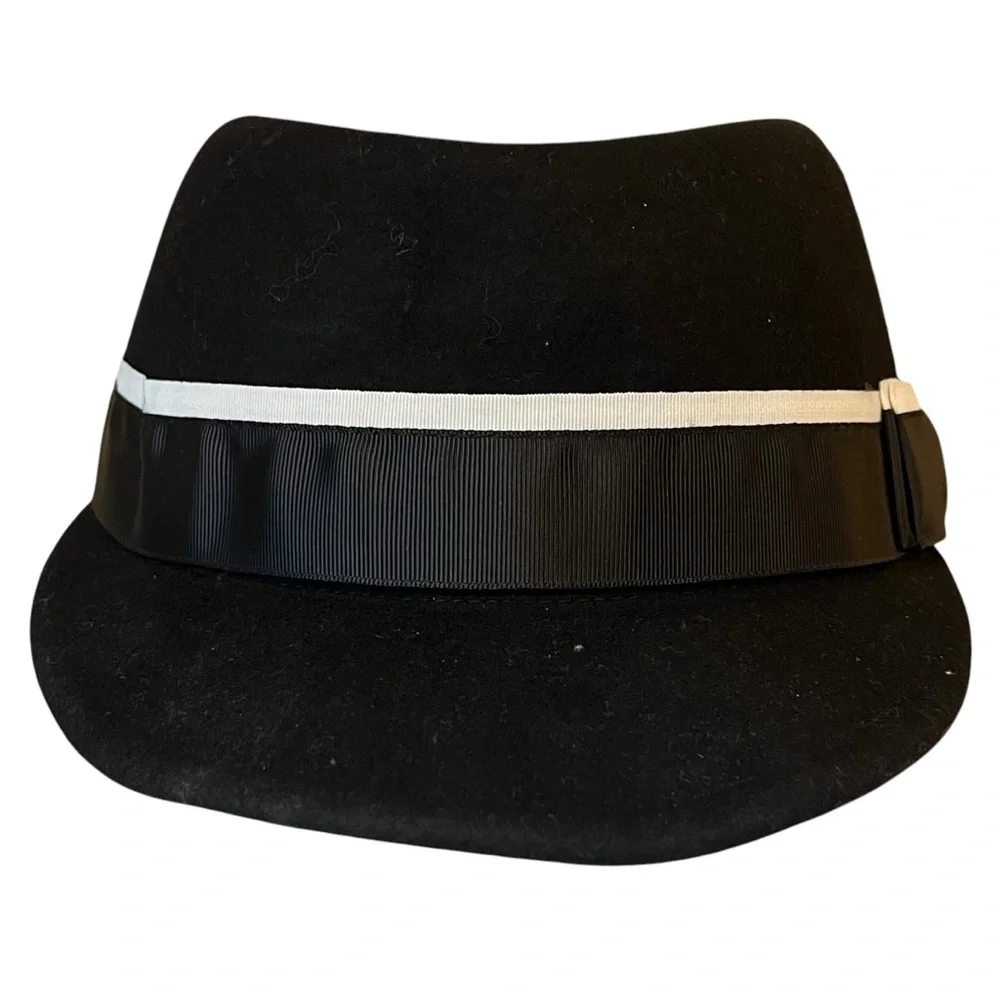 Bruno Capelo Black Australian Wool Telescope Baseball Men Hat Dress Cap, XL - Picture 2 of 10